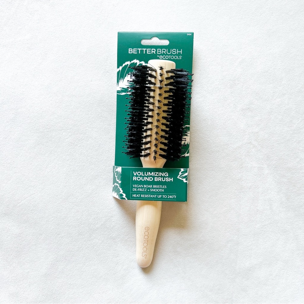 EcoTools Volumizing Round Brush with Black Bristles
